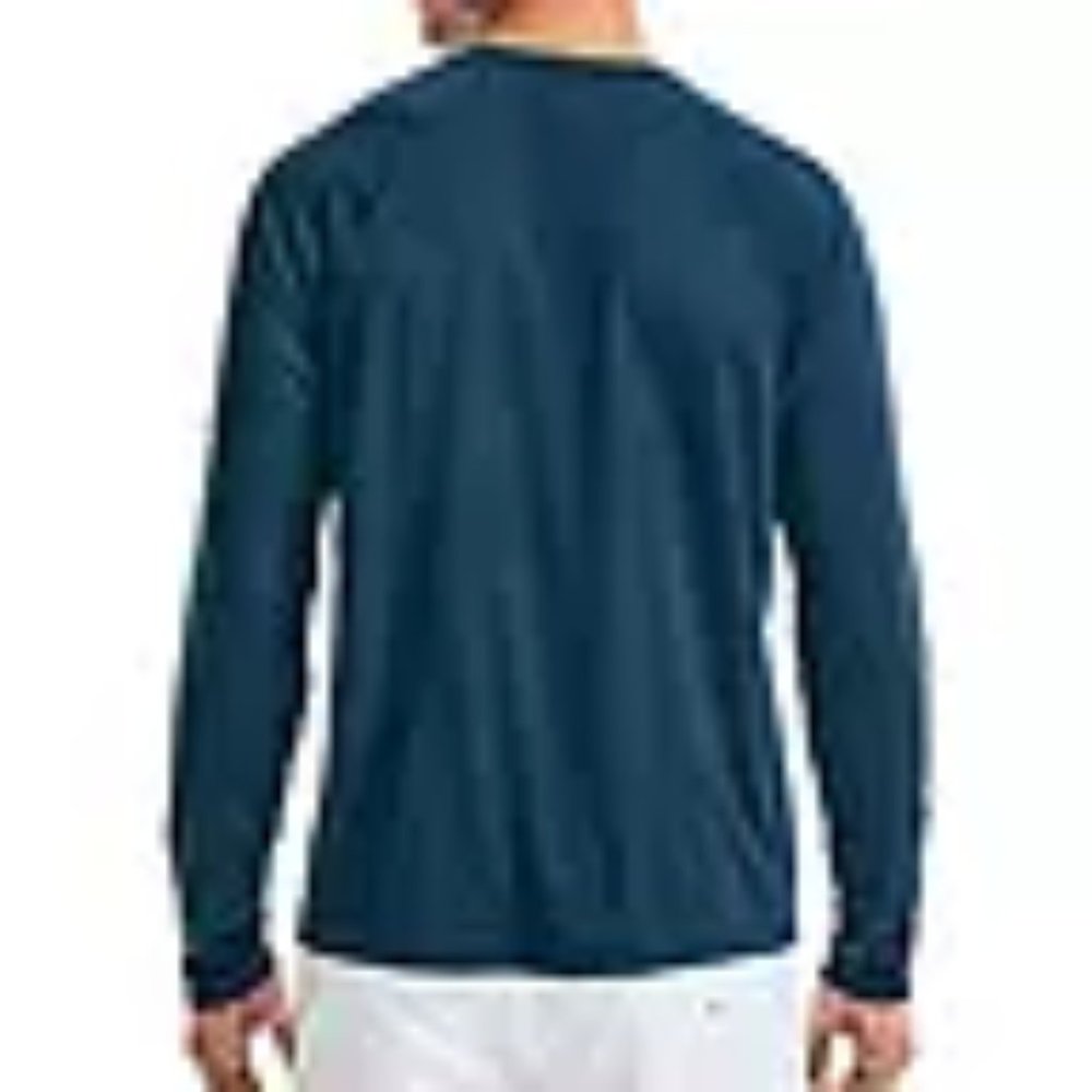 Nice looking Brand New Nautica Men's Long Sleeve  Shirt -UPF Protection - Picture 2 of 3